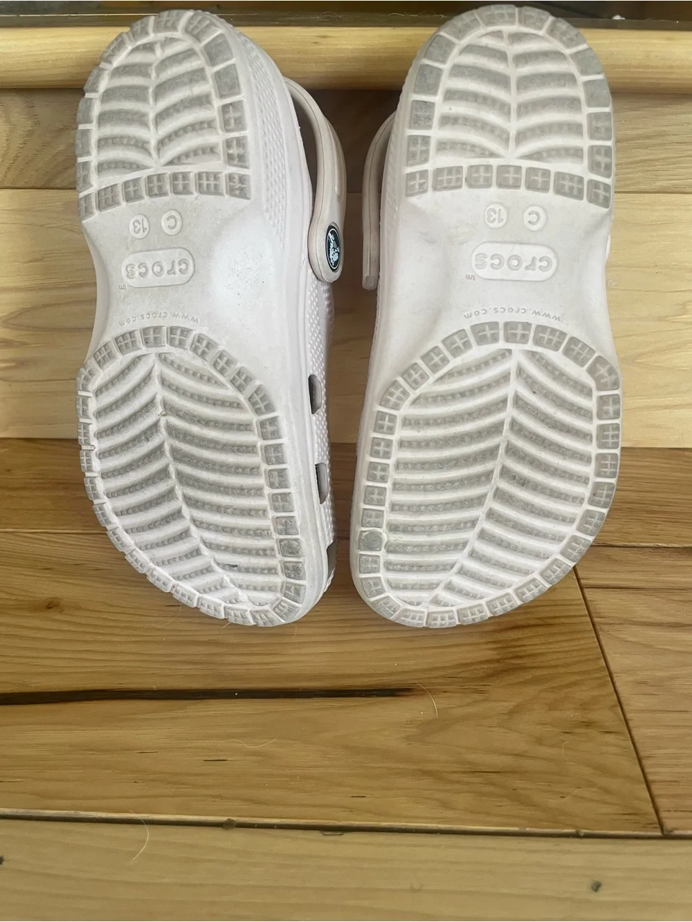 Crocs- baby pink